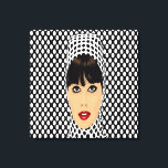 Pop Art Retro Vintage Mauerdrucke für Mädchen Leinwanddruck<br><div class="desc">cooler Pop Art Retro Vintag Girl Large Custom Wall Kunstdrucke,  Passen Sie diese wunderbar elegante,  maßgeschneiderte Leinwand an,  um Ihre eigenen Vorlieben,  ändern Sie die Größe nach Ihren Wünschen</div>