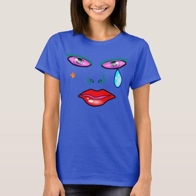 Pop Art Rockstar T-Shirt (Vorderseite)