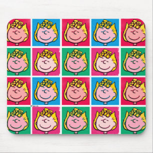 Pop Art Sally Mod for You Pattern Mousepad