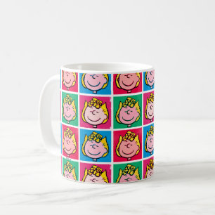 Pop Art Sally   Mod für Ihr Muster Kaffeetasse