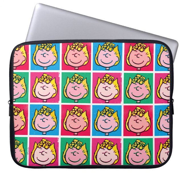Pop Art Sally | Mod für Ihr Muster Laptopschutzhülle (Vorderseite)