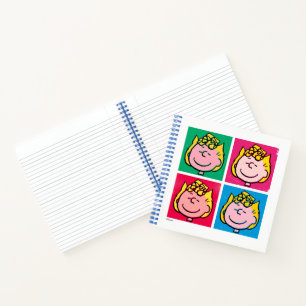 Pop Art Sally   Mod für Ihr Muster Notizbuch