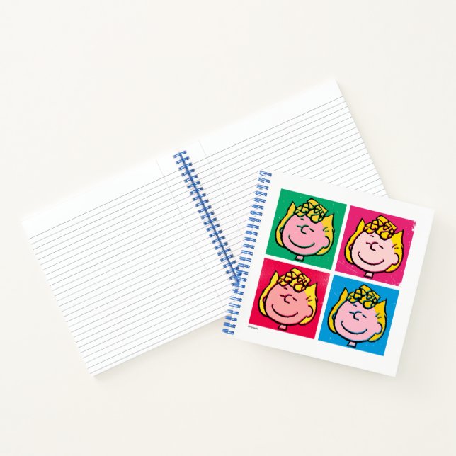 Pop Art Sally | Mod für Ihr Muster Notizbuch (Innenseite)