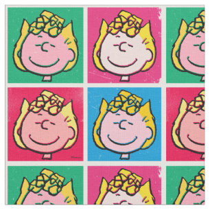 Pop Art Sally Mod für Ihr Muster Stoff