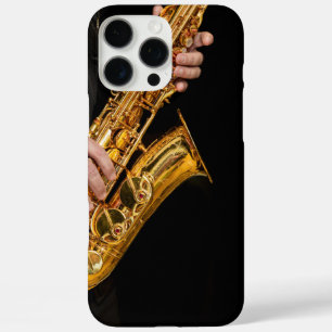 Pop-Art-Saxophonspieler – Buntes Jazz iPhone 16 Pro Max Hülle