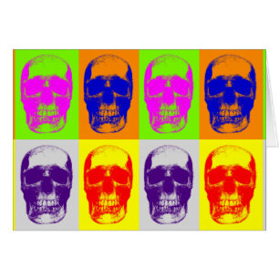 Pop Art Skull