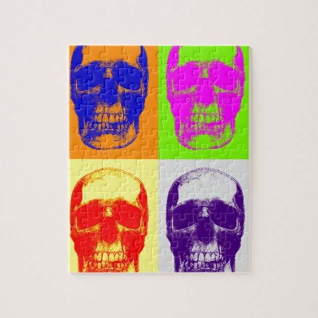 Pop Art Skull (Vertikal)