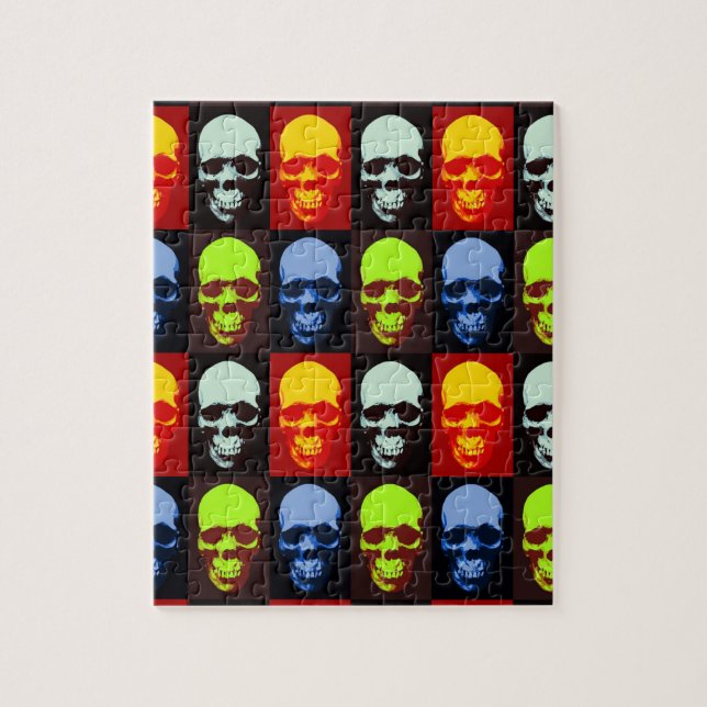 Pop Art Skull (Vertikal)