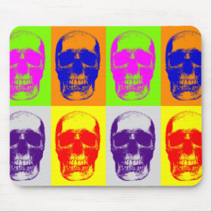 Pop Art Skull Mousepad