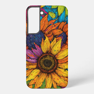 Pop Art Sonnenblumen Samsung Galaxy Hülle