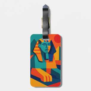 Pop Art Sphinx Gepäckanhänger