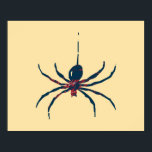 Pop Art Spider 3 Poster<br><div class="desc">Pop Art Spider. Design ist auf anderen Produkten erhältlich.</div>