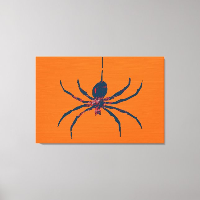 Pop Art Spider Leinwanddruck (Vorderseite)
