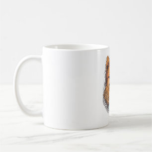 Pop Art Spitz - Retro Comic Dog Kaffeetasse
