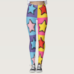 Pop-Art-Sterne-Leggings Leggings