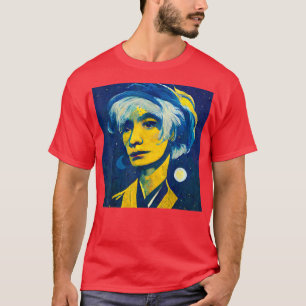 Pop Art Sternennacht Andy  T-Shirt