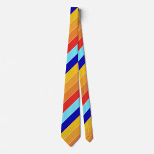 Pop Art Stripes Bermuda Krawatte