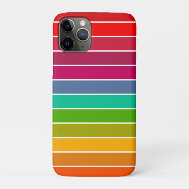 Pop Art Stripes Case-Mate iPhone Hülle (Rückseite)