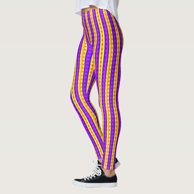 Pop Art Stripes Leggings (Links)