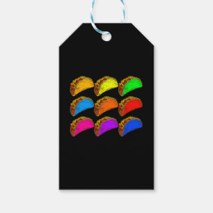 Pop Art Taco Geschenkanhänger