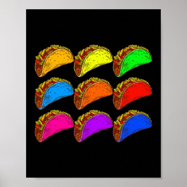 Pop Art Taco Poster (Vorne)