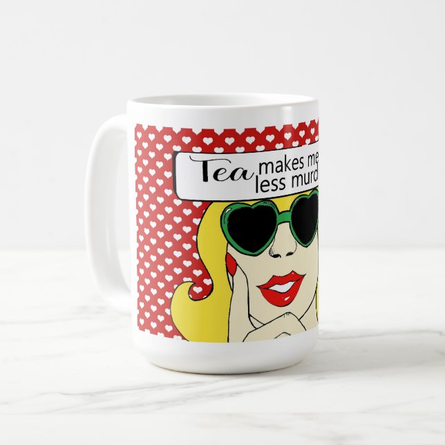 Pop Art Tea Mug (Devant gauche)