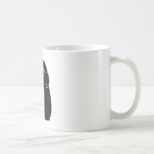 Pop Art Thinking Chimpanzee Kaffeetasse