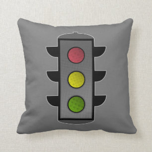 Pop Art Traffic Light Kissen