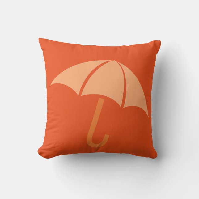 Pop Art Umbrella Kissen (Vorderseite)
