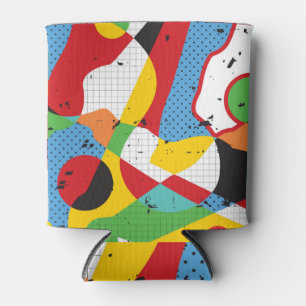 Pop Art, Vibrant Minimalismus. Dosenkühler