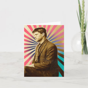 Pop Art Vintag Crime Mugshot Karte