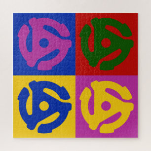 Pop Art Vinyl Record 45 U/min Audiophile