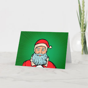 Pop Art Weihnachten Weihnachten Party Comic Einlad