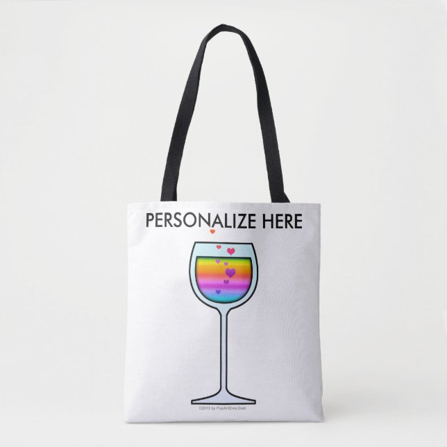 POP ART WINE TASCHE (Vorderseite)
