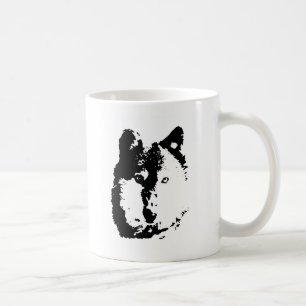 Pop Art Wolf Kaffeetasse