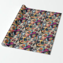 Pop Art Wrapping Paper