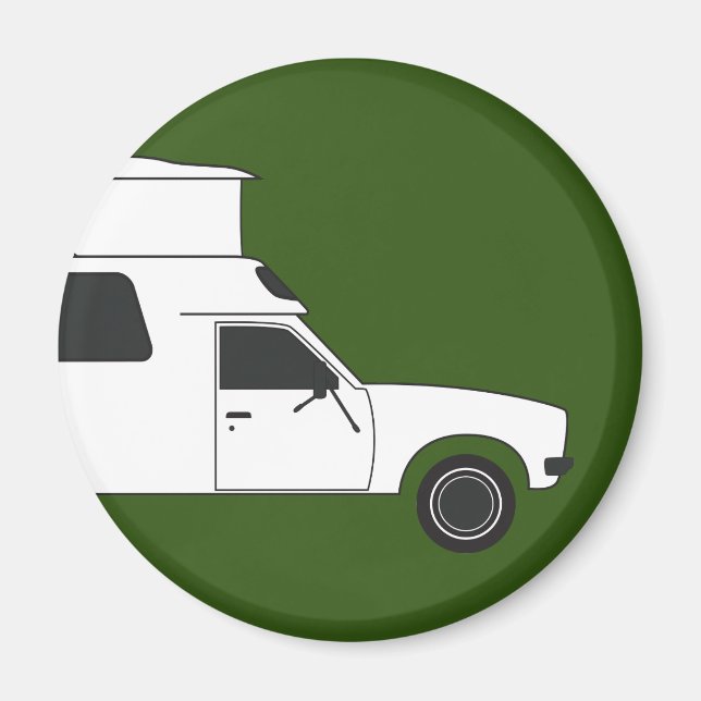 Pop auf Chinook-Camper Magnet (Vorne)