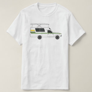 Pop auf Chinook Campingplatz Retro Zitrone Limon T-Shirt