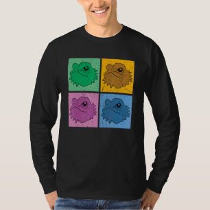 Pop Bartete Drache Reptile Tier Bartone Drache 1 T-Shirt
