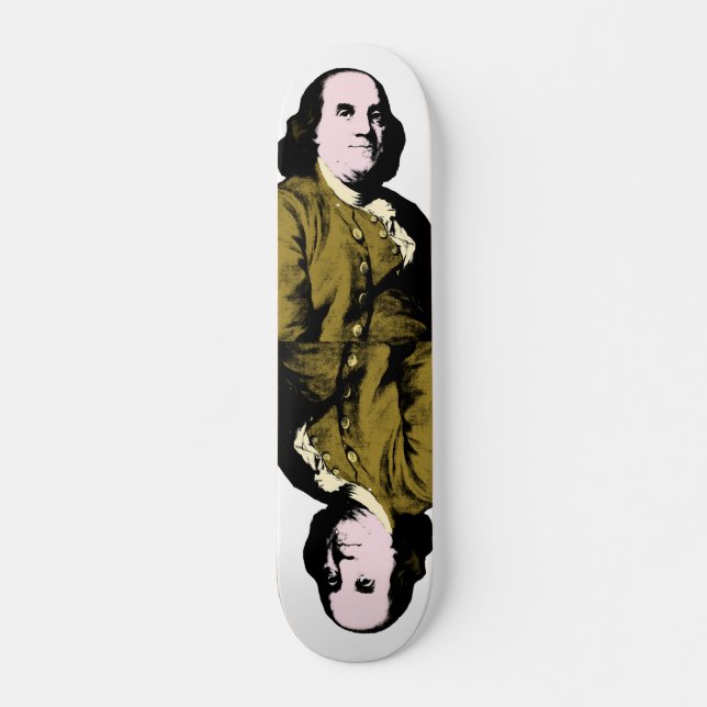 Pop -  Ben Franklin Skateboard (Vorne)
