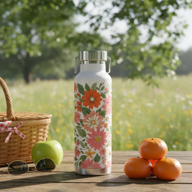 Pop Bloom Muster Trinkflasche (Von Creator hochgeladen)