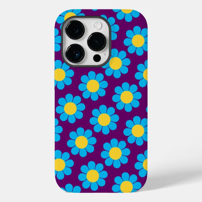 Pop Blume Power Case-Mate iPhone 14 Pro Hülle (Rückseite)