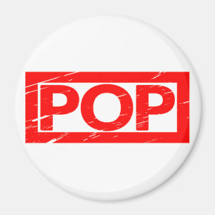 Pop Briefmarke Magnet