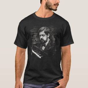 Pop Claude Debussy Musik Klavier T-Shirt