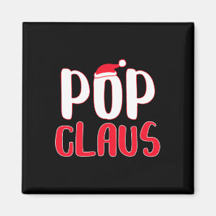 Pop Claus Matching Santa Pop Weihnachten Magnet