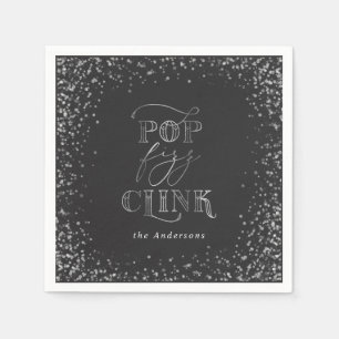 Pop Clink Fizz-Party Serviette