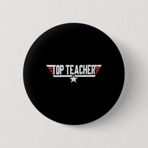 Pop Culture Top Teacher Bewertung Super Teacher Button