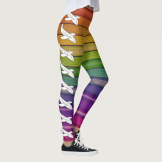 Pop der Farbe: Fashion-forward-Bänder Leggings