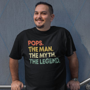 Pop Der Mann der Mythos der Legende T-Shirt
