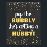 Pop des Bubbly 8x10-Brautparty-Signature Fotodruck<br><div class="desc">Pop des Bubbly 8x10-Brautparty-Signature</div>